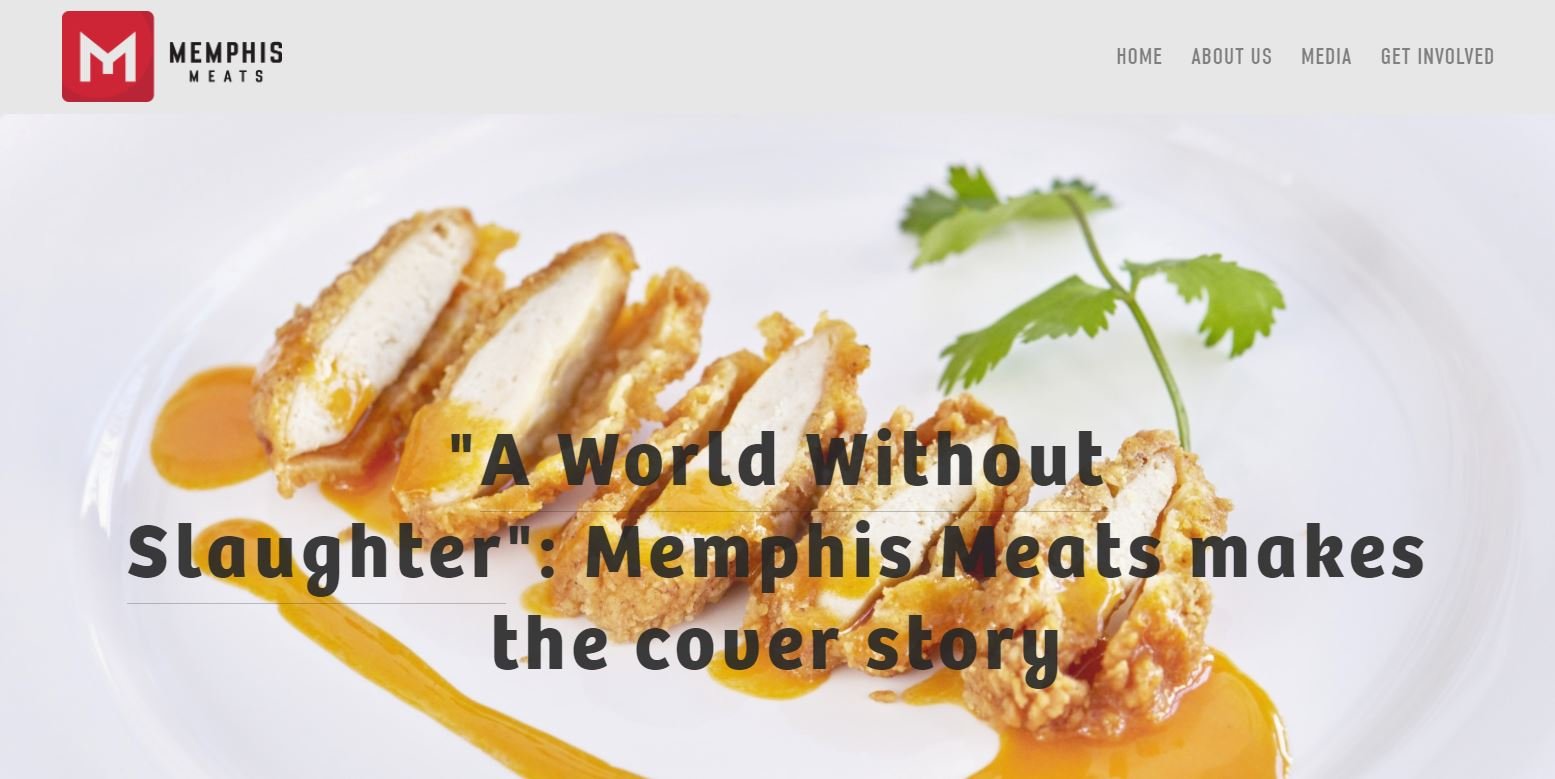 memphis meats food tech digital marketing